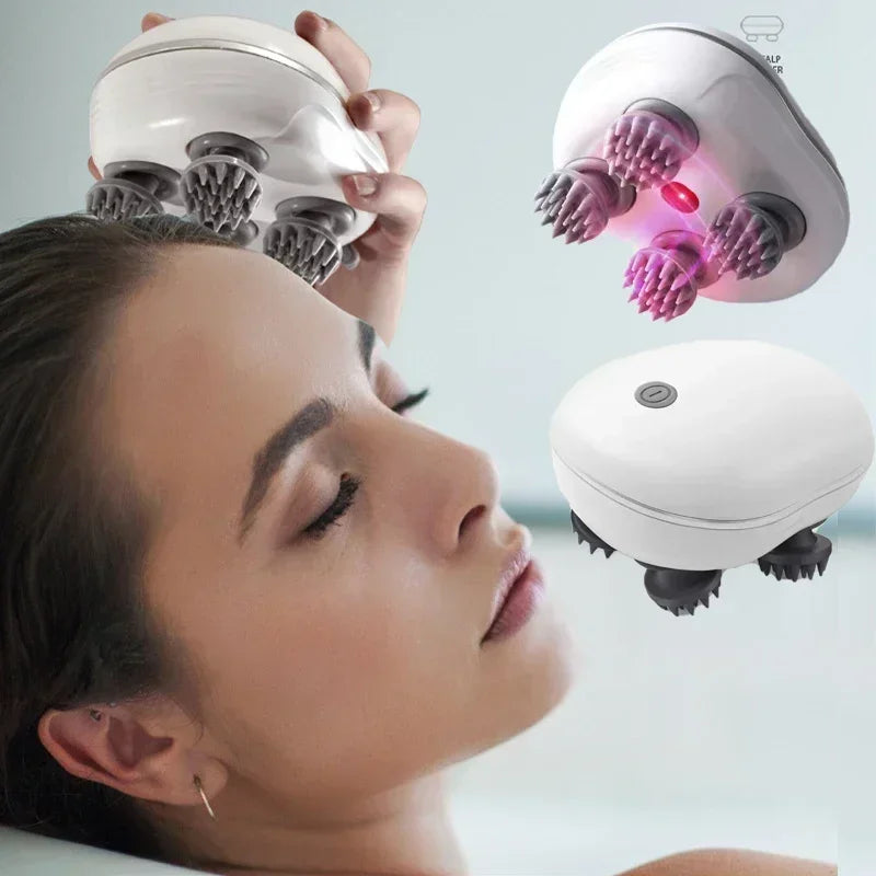Appareil de massage cuir chevelu & nuque