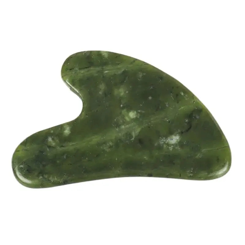 Gua Sha en Jade Naturel
