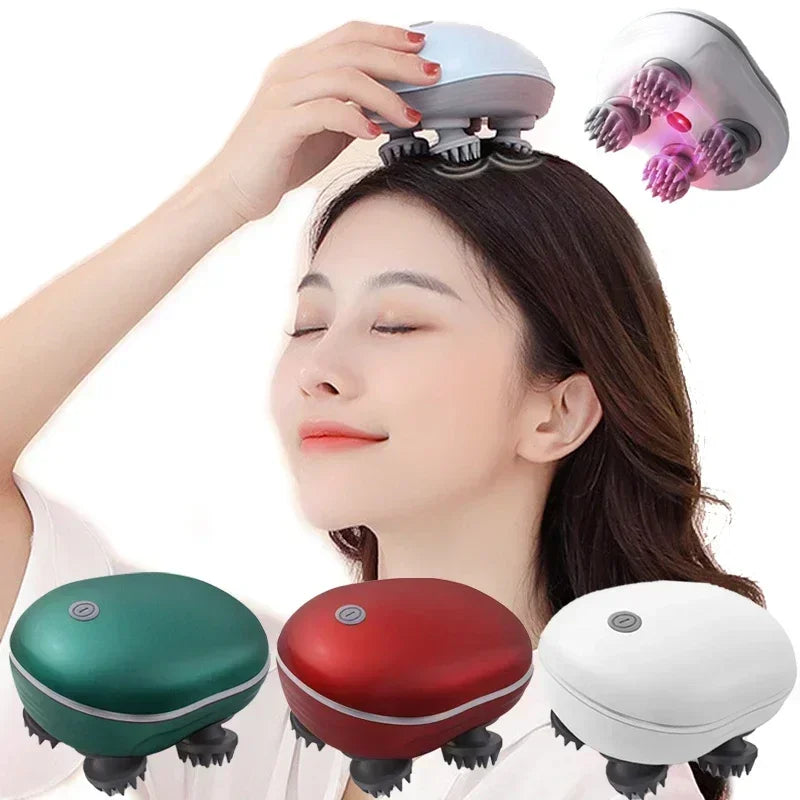 Appareil de massage cuir chevelu & nuque